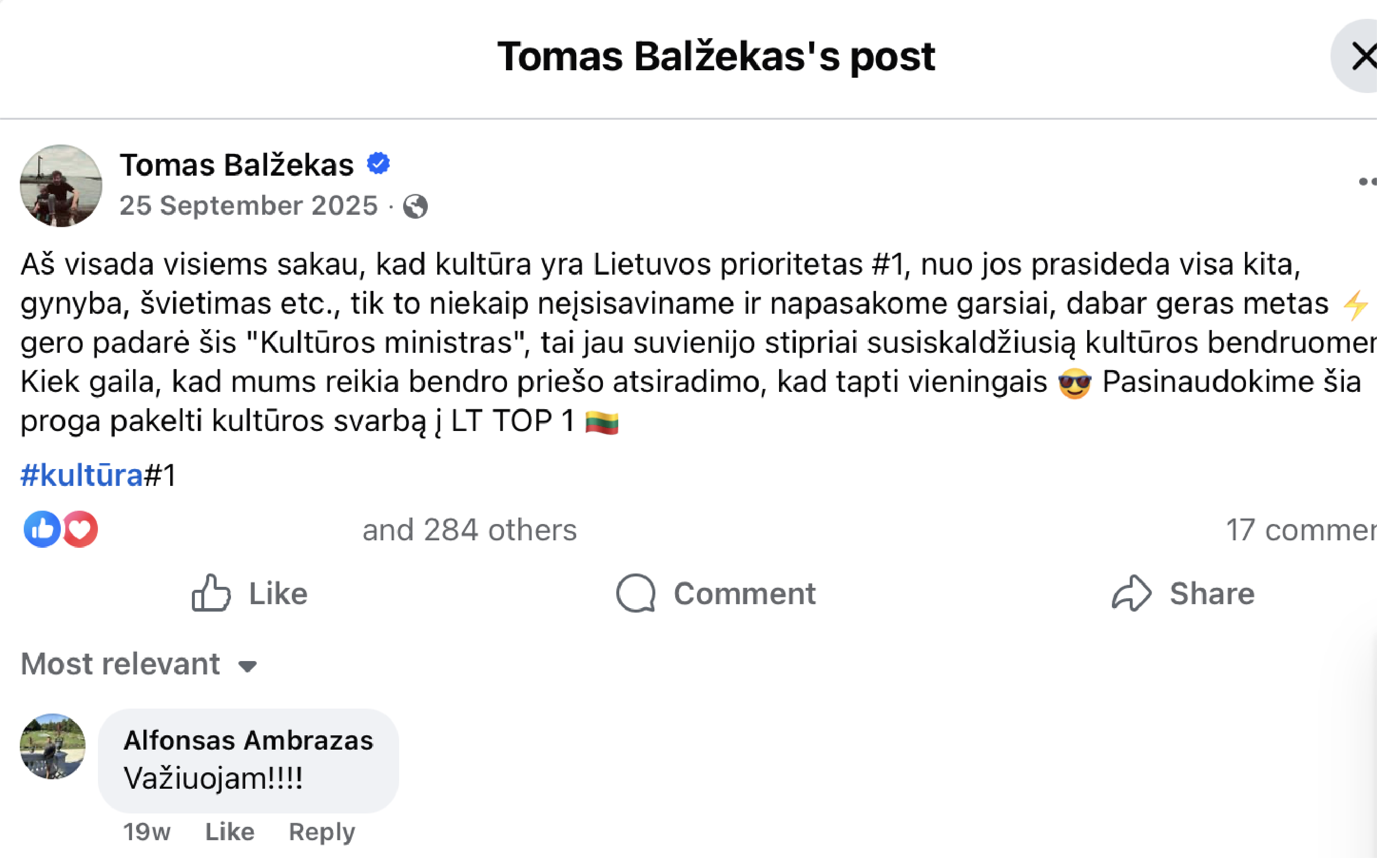 Įtariamasis „Foxpay“ byloje Alfonasas Ambrazas linki „15min“ savininkui Tomui Balžekui sėkmės